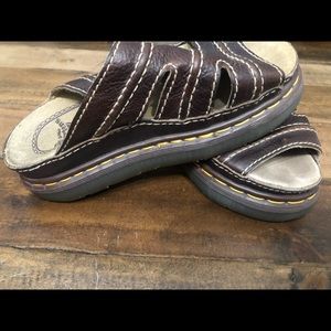 DR MARTENS Vintage 90's Chunky Platform Sandals Made in England US 7